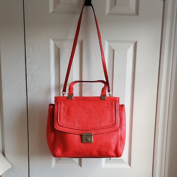 Kate Spade Vibrant Coral Satchel - Picture 2 of 11